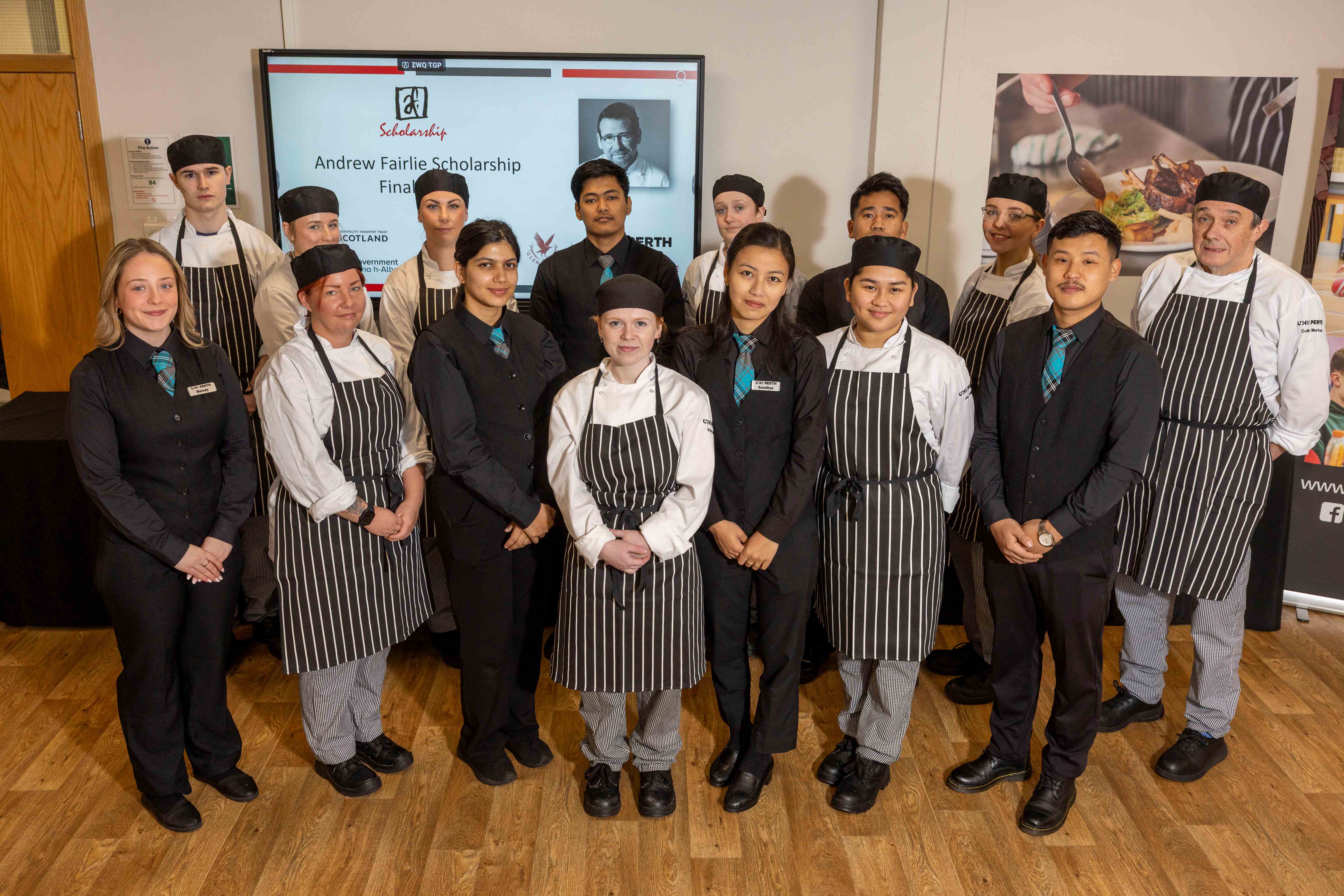 UHI Perth Hosts Prestigious Andrew Fairlie Scholarship Final 