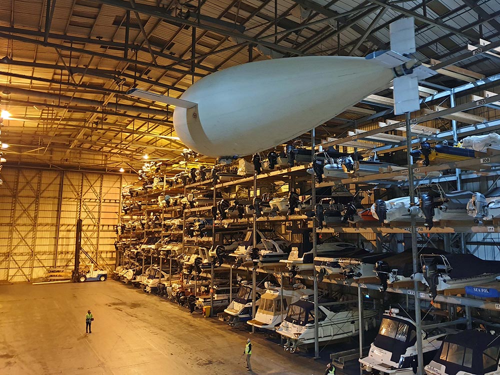 A group of experts led by Professor Andrew Rae successfully flew the first ever large-scale aircraft powered by variable-buoyancy propulsion. A group of experts led by Professor Andrew Rae successfully flew the first ever large-scale aircraft powered by variable-buoyancy propulsion.