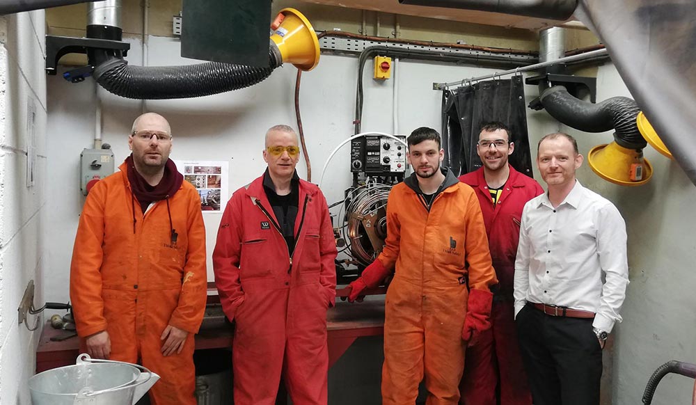 Lews Castle College UHI teamed up with DF Barnes/BiFab and Highlands and Islands Enterprise to provide new engineering training opportunities with the Arnish Yard near Stornoway. Lews Castle College UHI teamed up with DF Barnes/BiFab and Highlands and Islands Enterprise to provide new engineering training opportunities with the Arnish Yard near Stornoway.