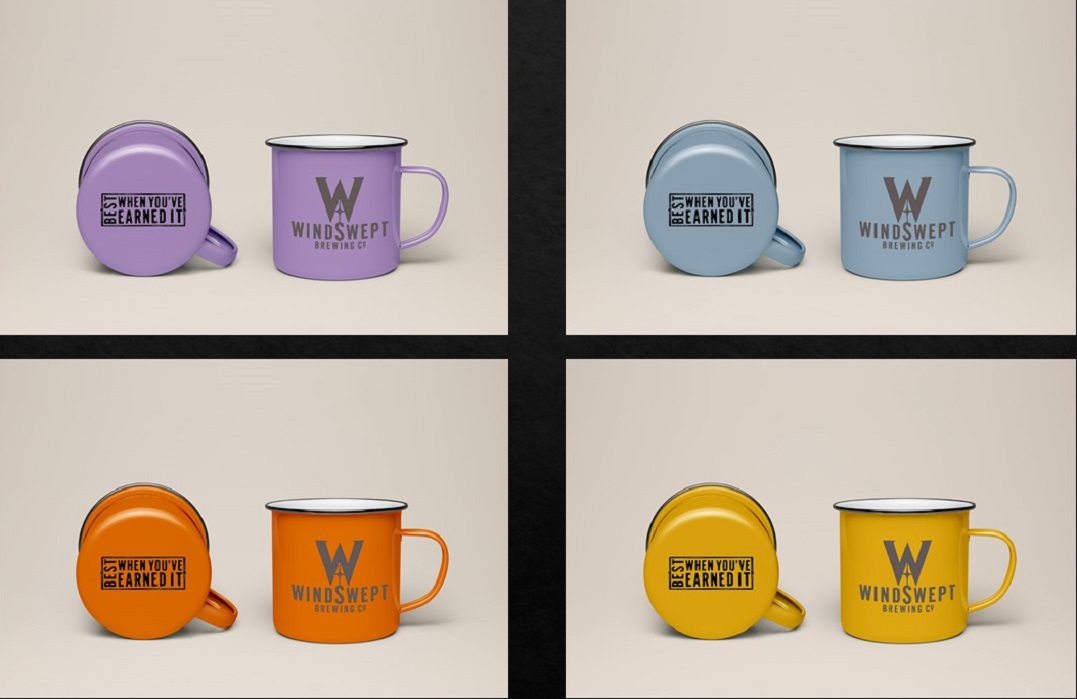 Different coloured mugs Different coloured mugs