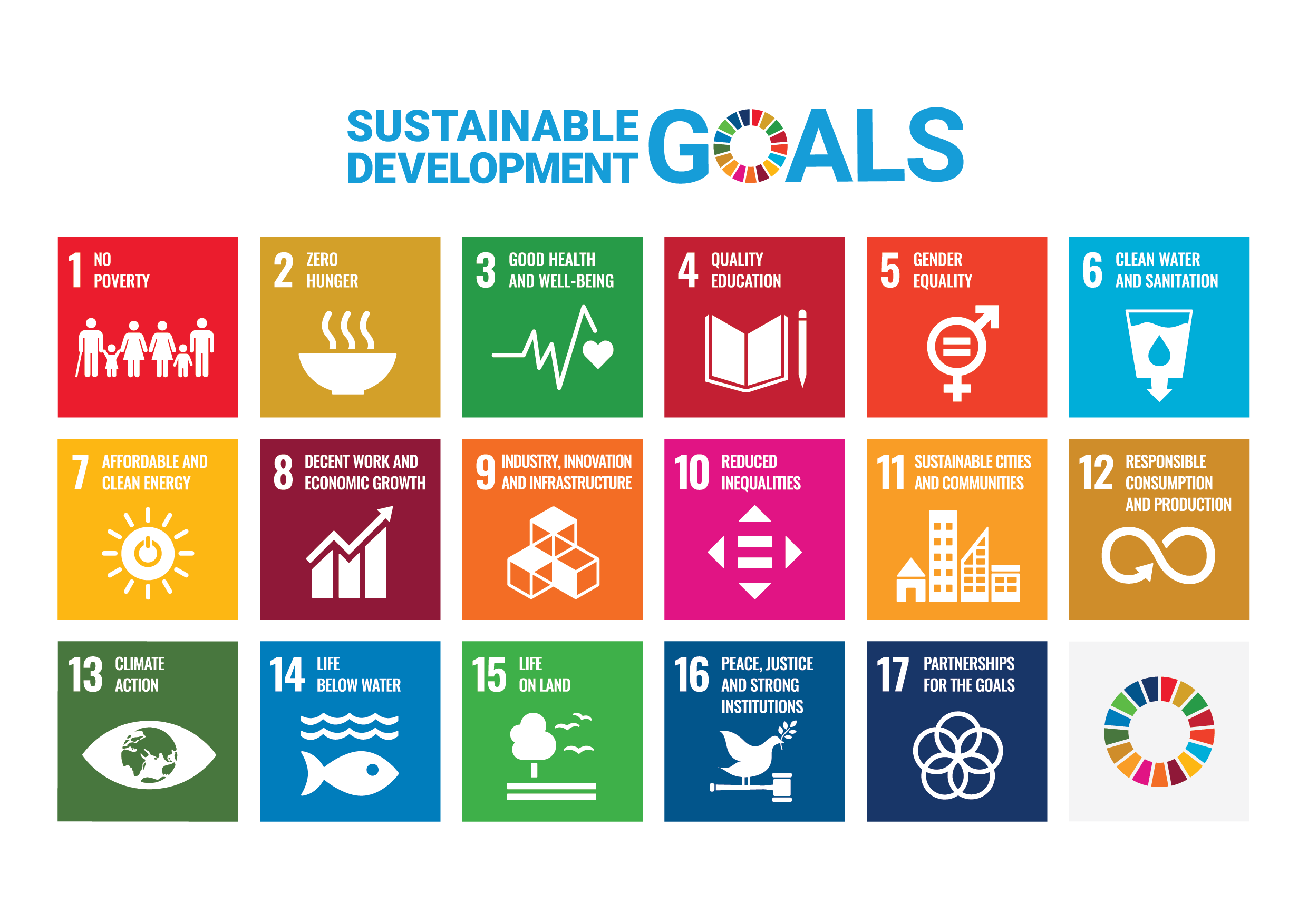 17 UN Sustainable Development Goals