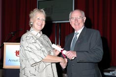 Colin MacKay awards Hon Fellowship to Prof George Colin MacKay awards Hon Fellowship to Prof George