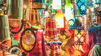 Colourful lamps Colourful lamps