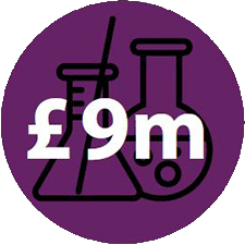 £9m £9m