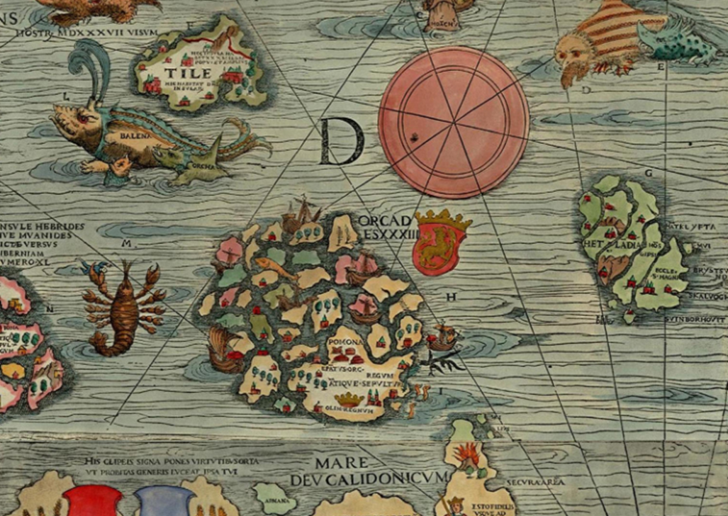 A map of Orkney A map of Orkney