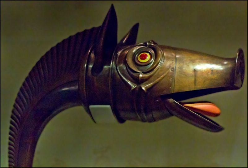 Replica of the Deskford Carnyx. Source NMS wiki commons