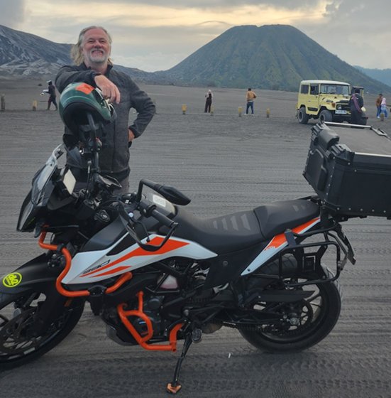 A photograph of Kristian Barnes