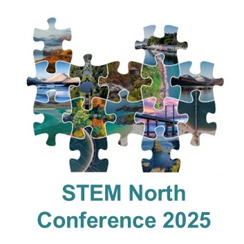 Logo for the STEM North Conference 2025 Logo for the STEM North Conference 2025